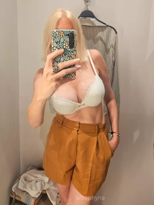 Too busty to put on anything else