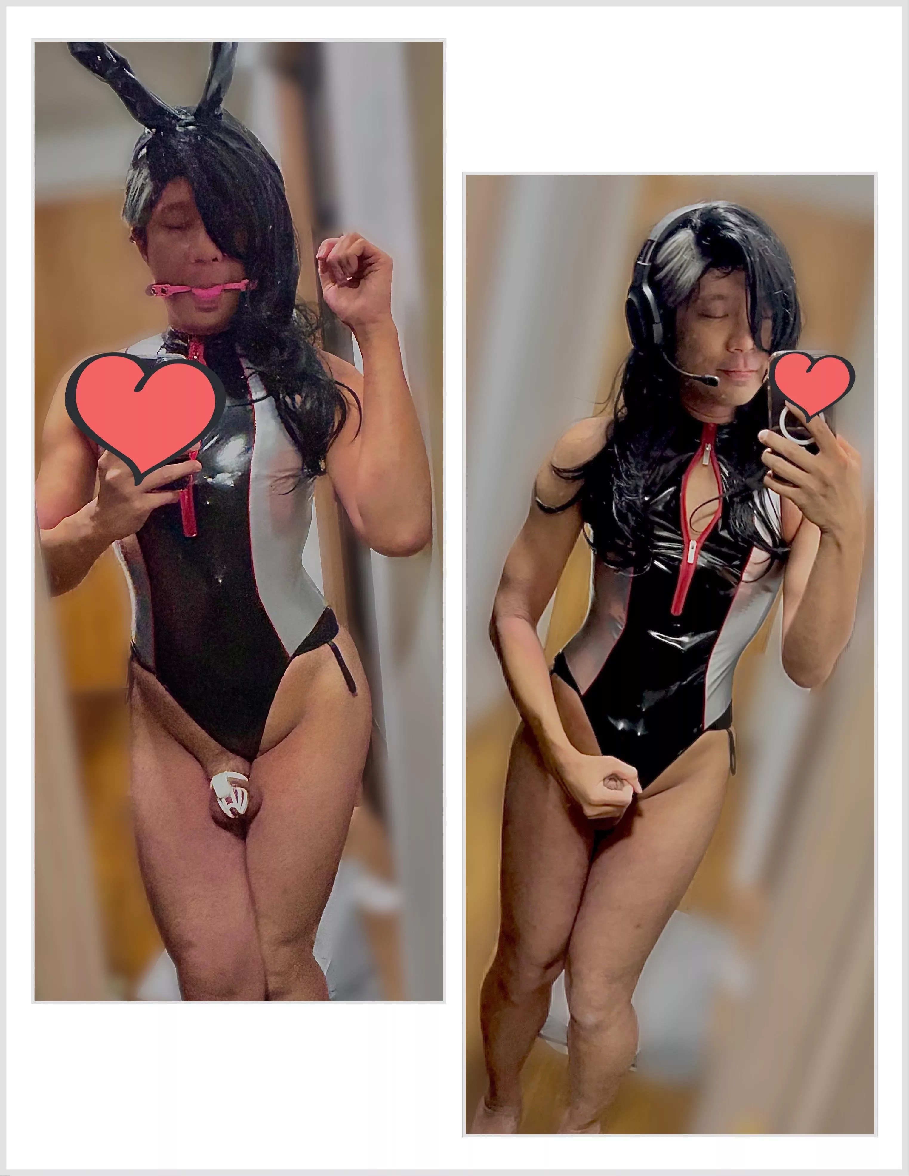 Which side of me (caged vs uncaged) will you prefer to play with ?