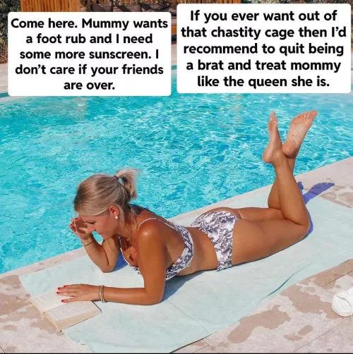 Your mothers rules were strict and she never yielded to any leniency.