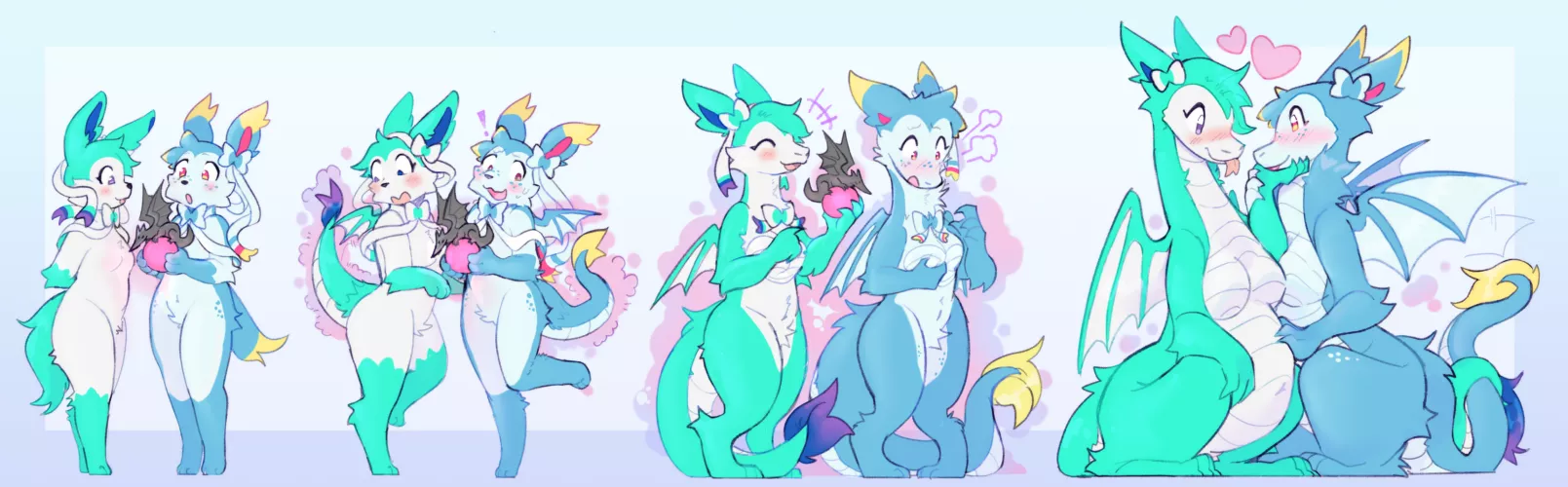 Dragon Girls by Pawberry