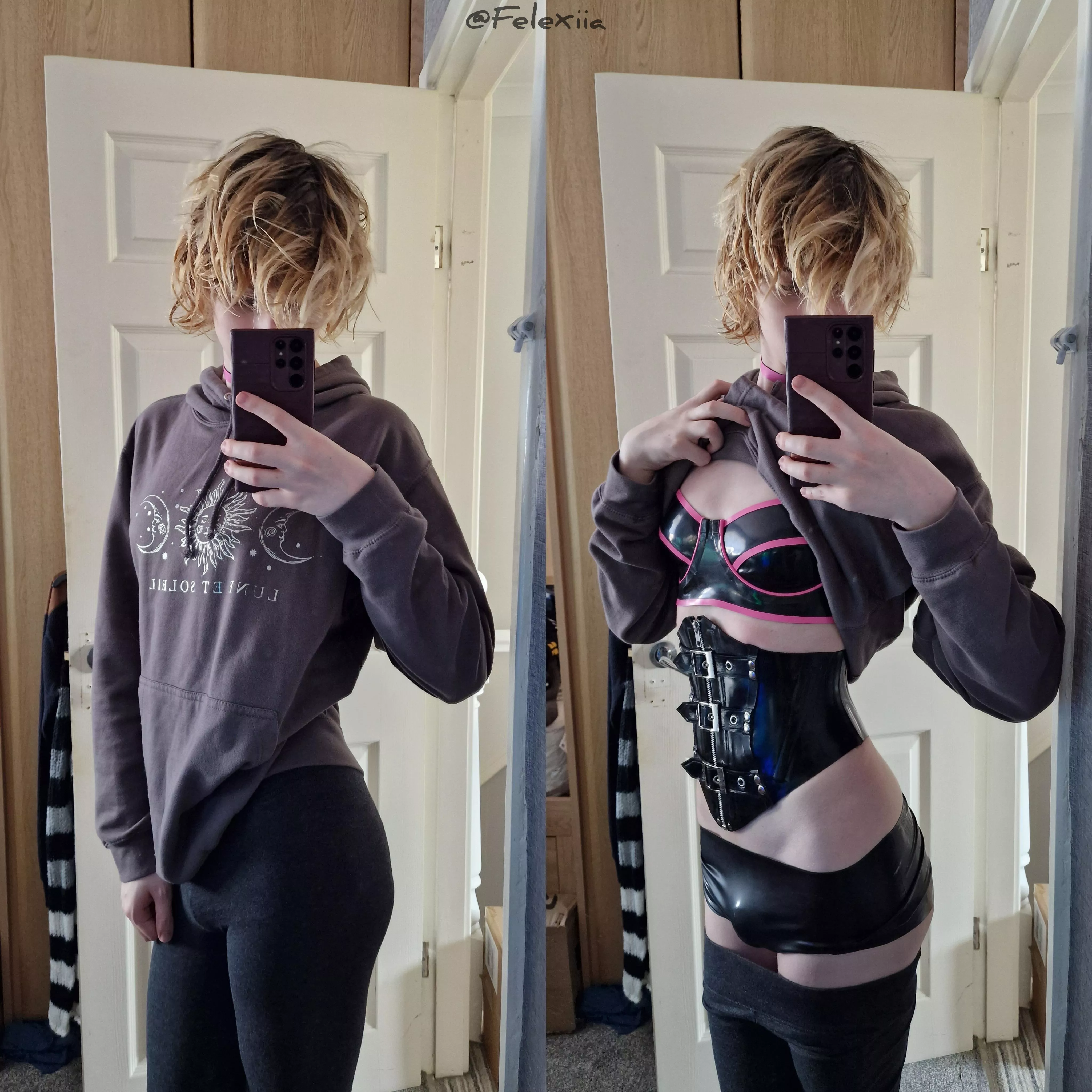 Even my underwear is latex