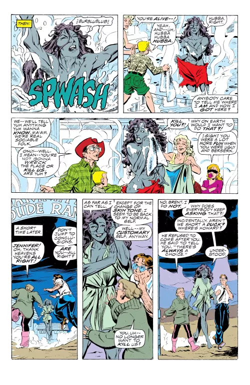 Gray Jen [Sensational She-Hulk #16][1990]
