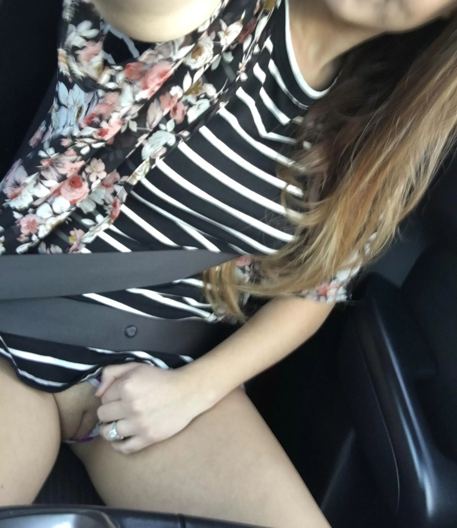 Happy Sunday! She wanted out in the car;)