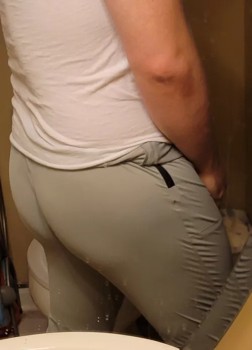 I don't brag often, but a lady at the store whistled as I left.