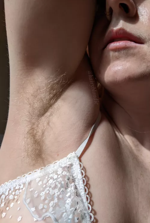 I haven't shaved or used deodorant in a long time