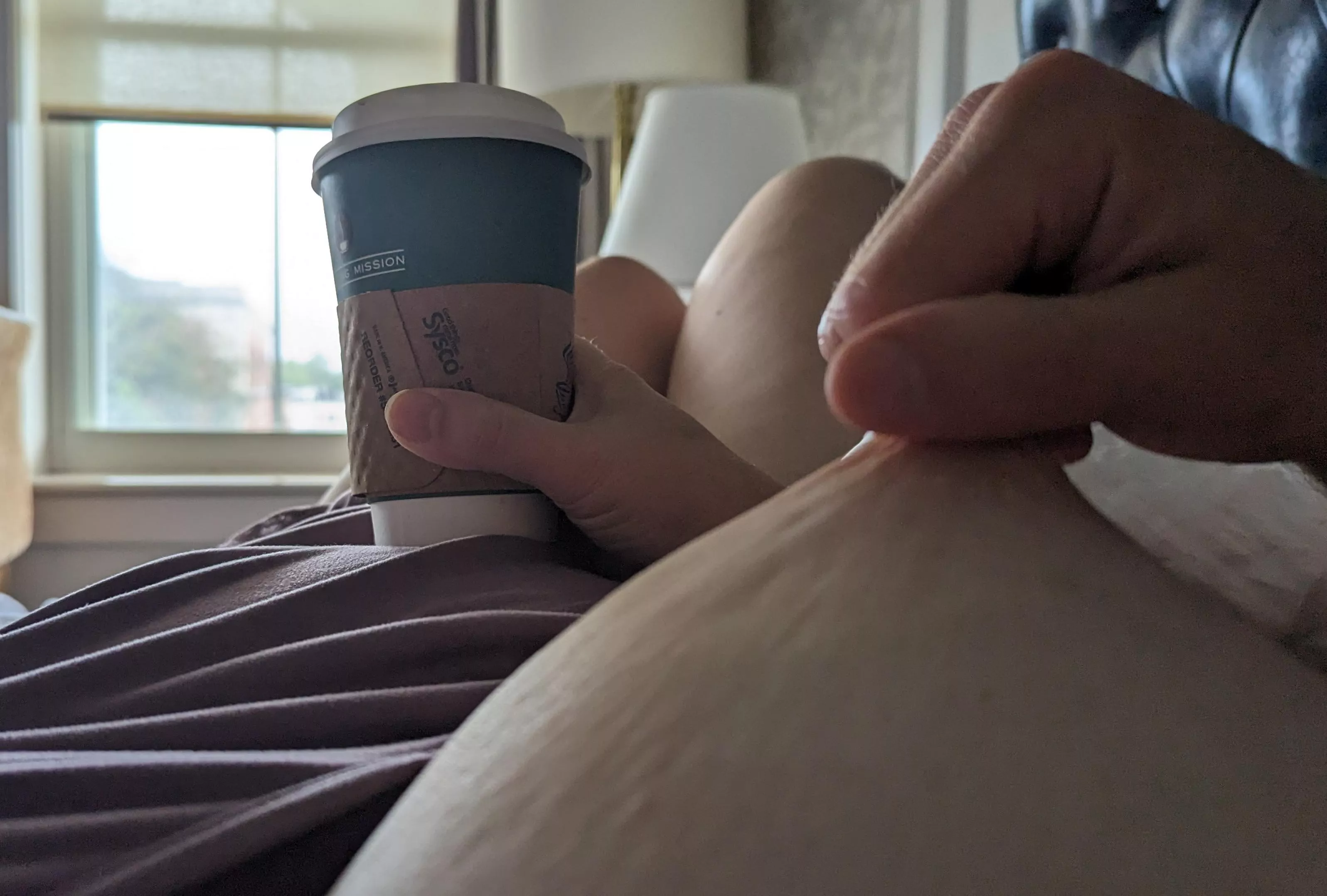 I like my coffee with a pinch of...