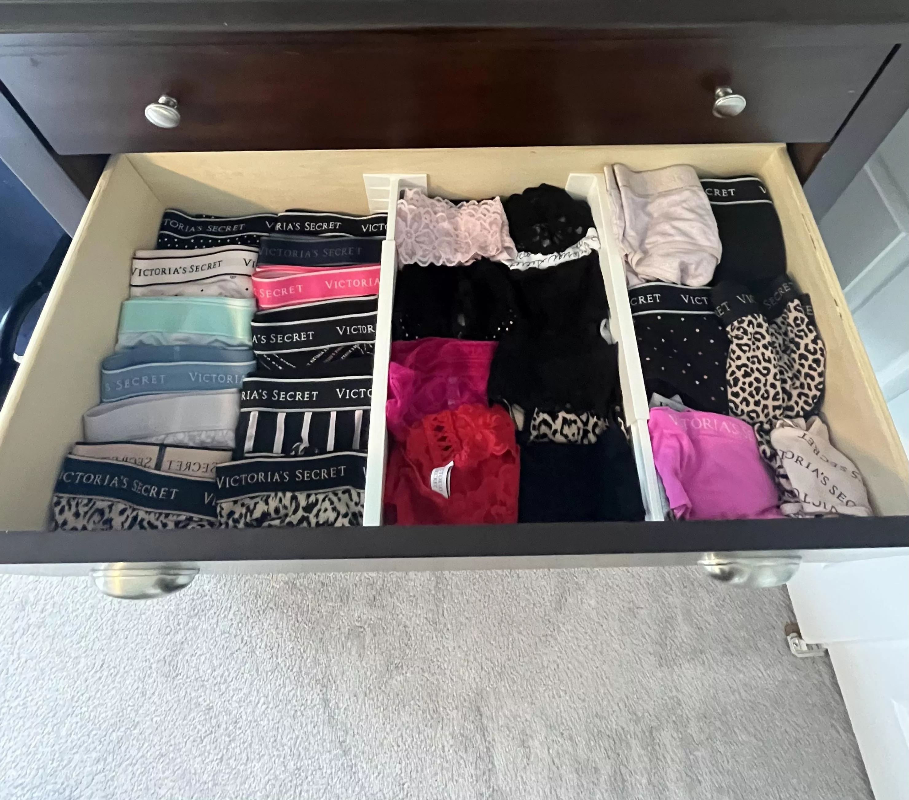 I only own Victoria secret panties now. Thank you mistress 💁🏻‍♀️