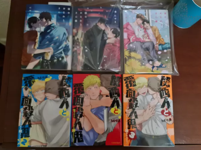 I read these two works online and I liked them so much that I imported Japanese physical copies of all their respective volumes. Boku No Omawarisan and Kansaijin To Fukumen satsujinki. So worth it.