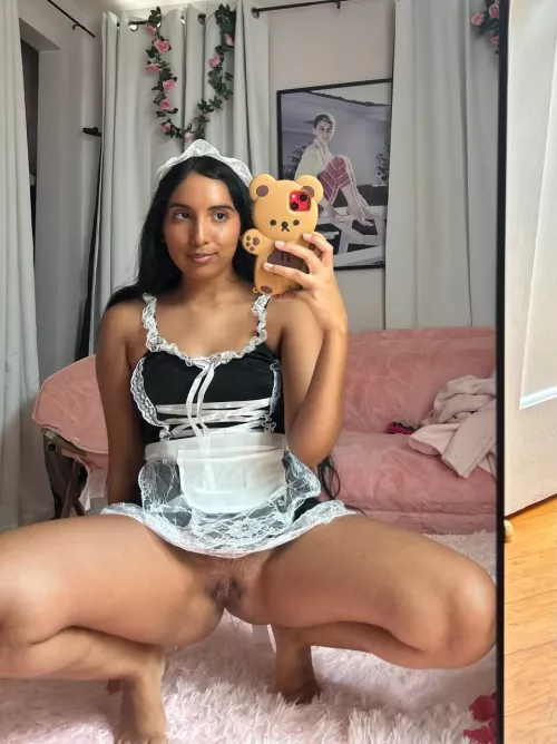 I think you'd like to have a maid like that in your house