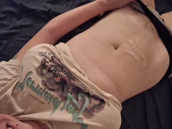 I wanted him to put a baby in me not on me!