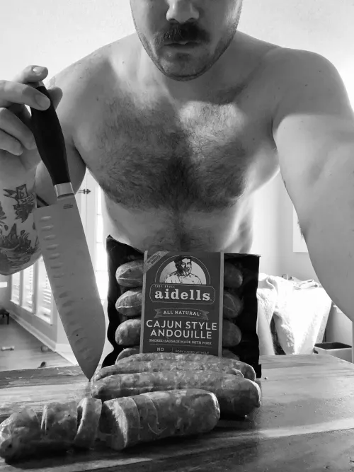 I’ll give you some meat AND cook you breakfast.