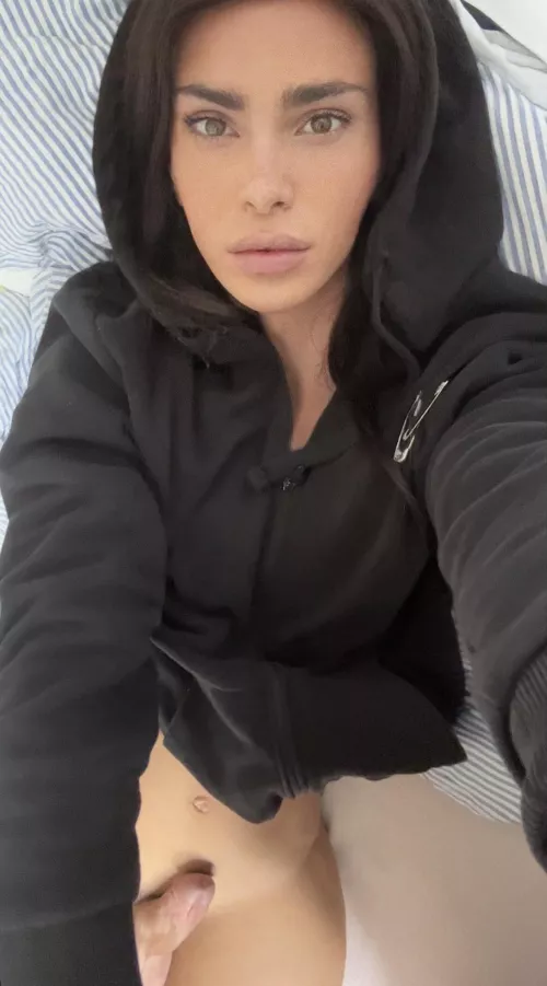 Is my cock hard enough for you to undress me?