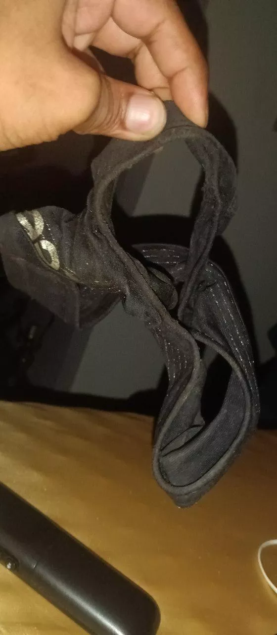 My moms panties just imagine how many times I've cummed in these