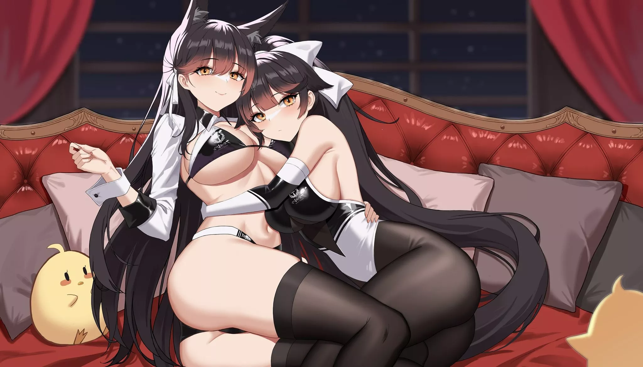 Race Queens Atago and Takao (otakueden1995) [Azur Lane]