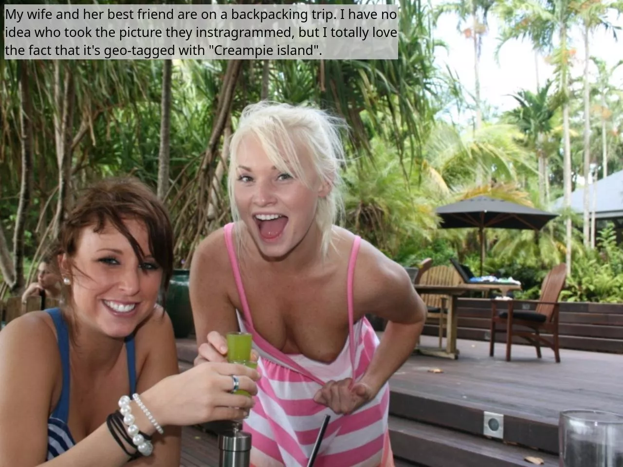 They said they don't need underwear to keep the baggage lightweight