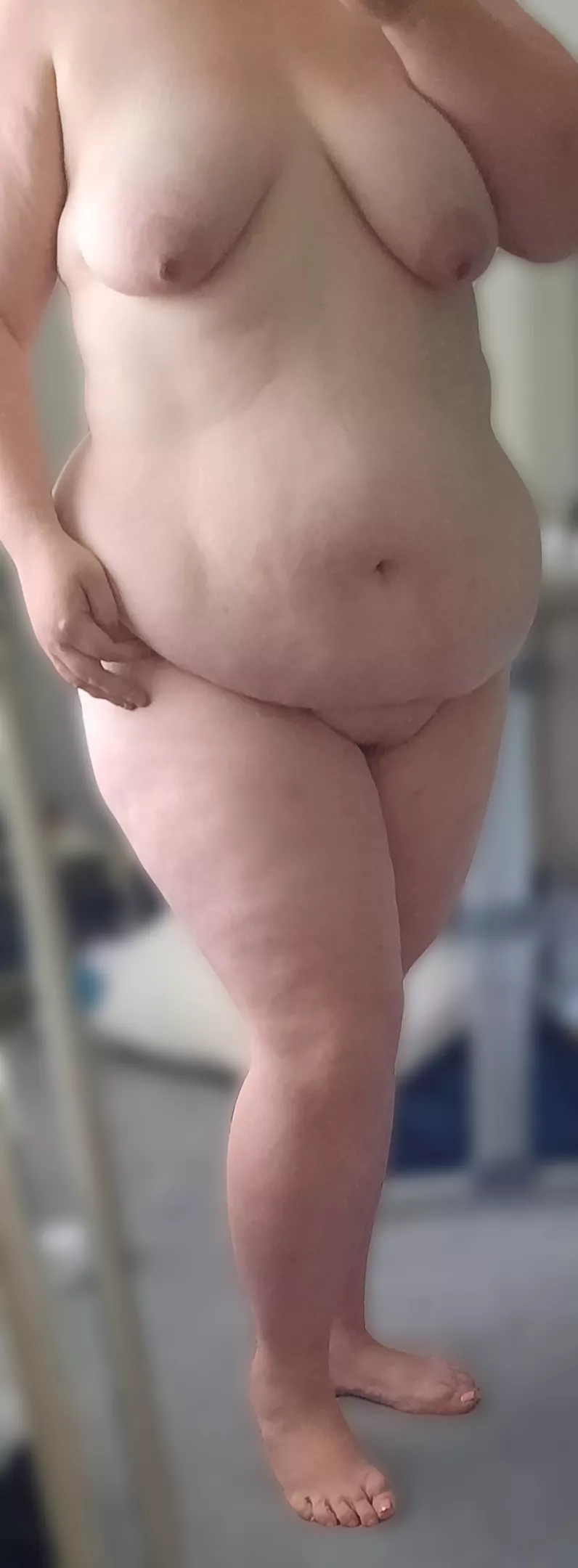 This sub gives me courage to post. I'm not societies ideal, but I'm more than a number on the scales. Hoping others will be encouraged to post too! (38/5'2/99kg) This sub gives me courage to post. I'm not societies ideal, but I'm more than a number on the scales. Hoping others will be encouraged to post too! (38/5'2/99kg)