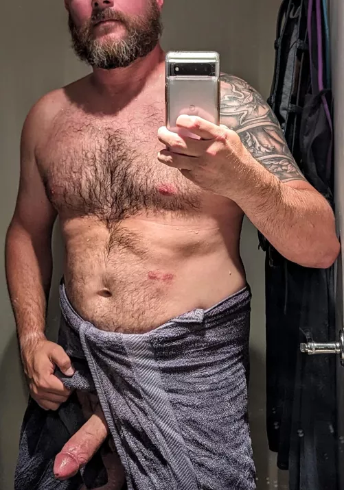 Towel can't contain it