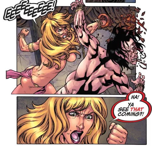 Valeria gets revenge on her attempted killer [Belit & Valeria #4]