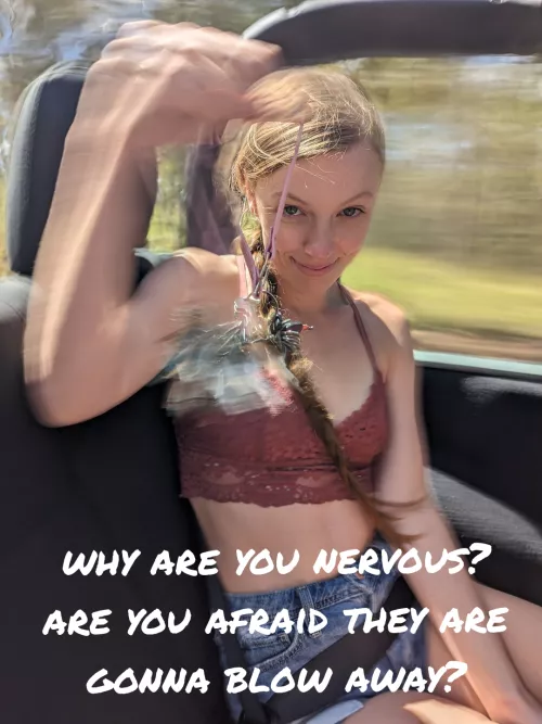 We are going pretty fast...