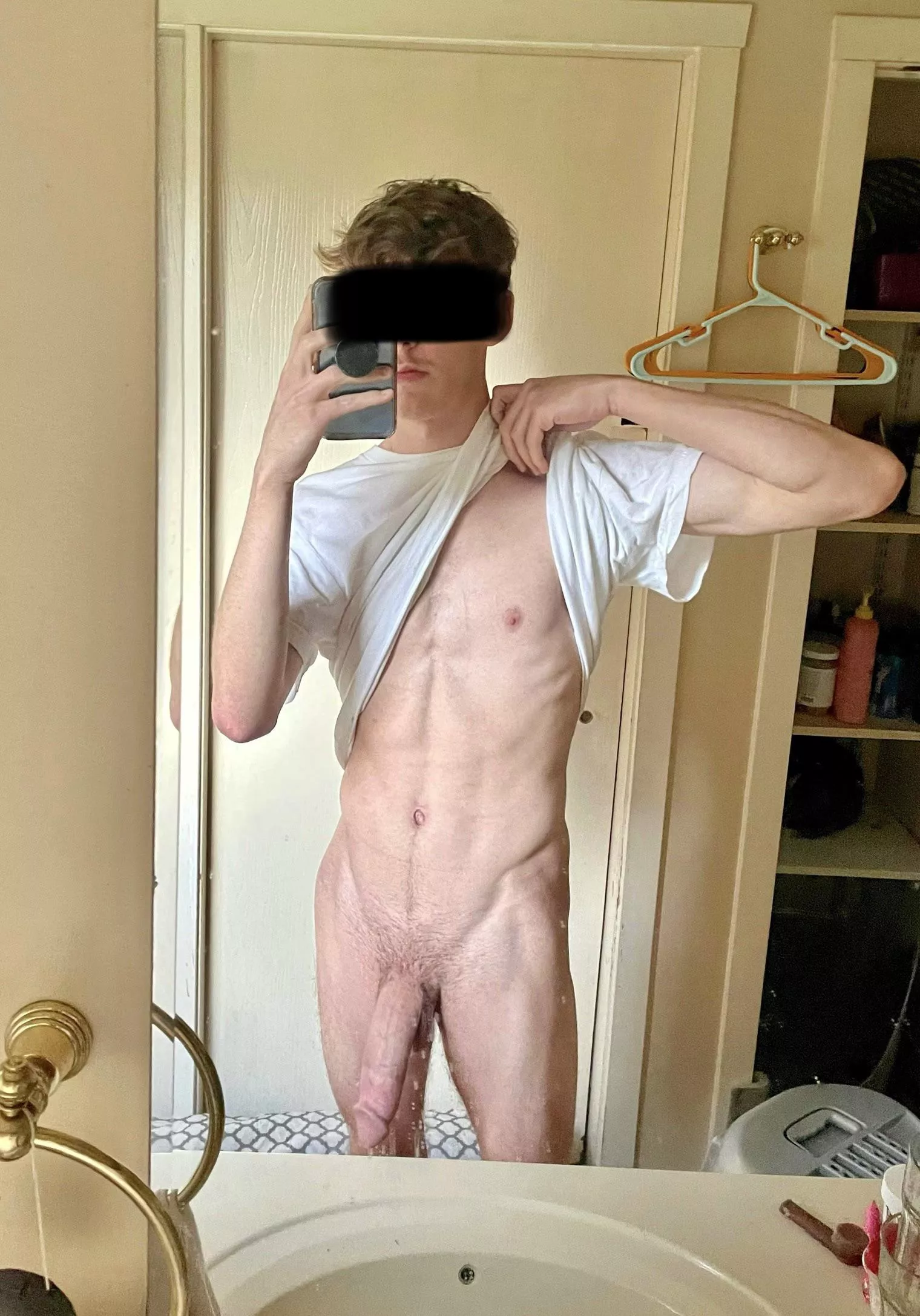 what would you do if you walked in on me taking this?