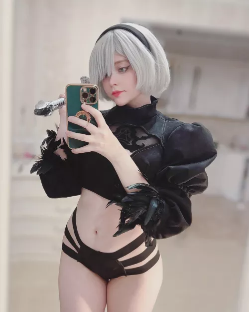 2b from Nier by pepper_cos