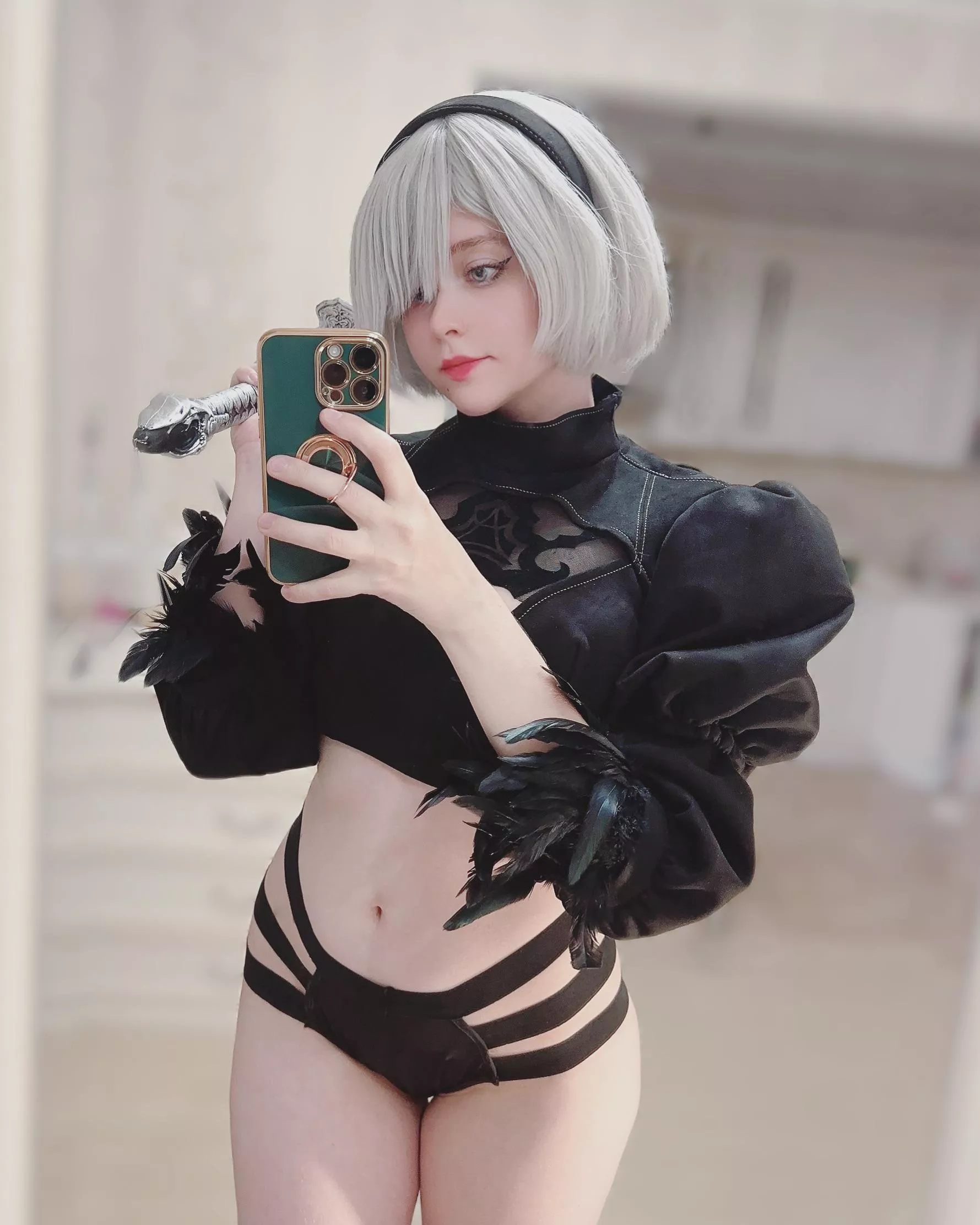 2b from Nier by pepper_cos