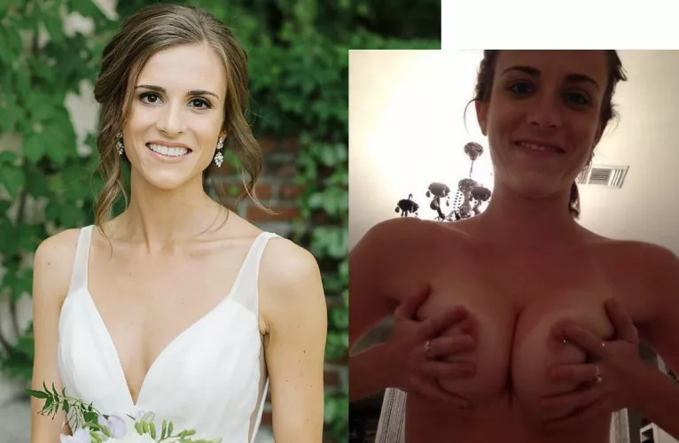 Boobieful bride