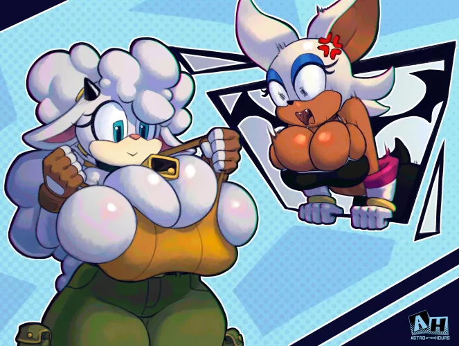 Damn those sonic comics getting wild (Artist:AstroAfterHours/IgnantAstro)