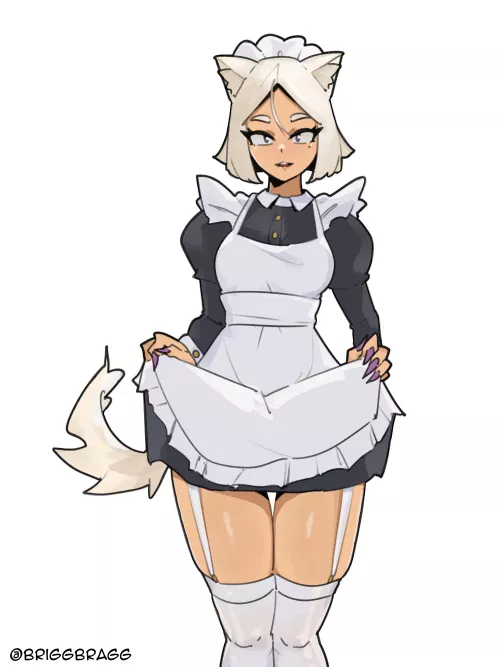 Do you like maid catgirls? by @BriggBragg