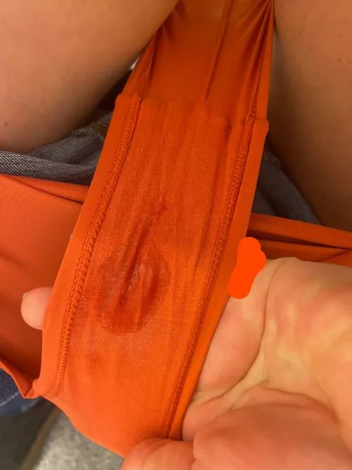 Gf's panties from one day during her last denial (it was 72 days total)