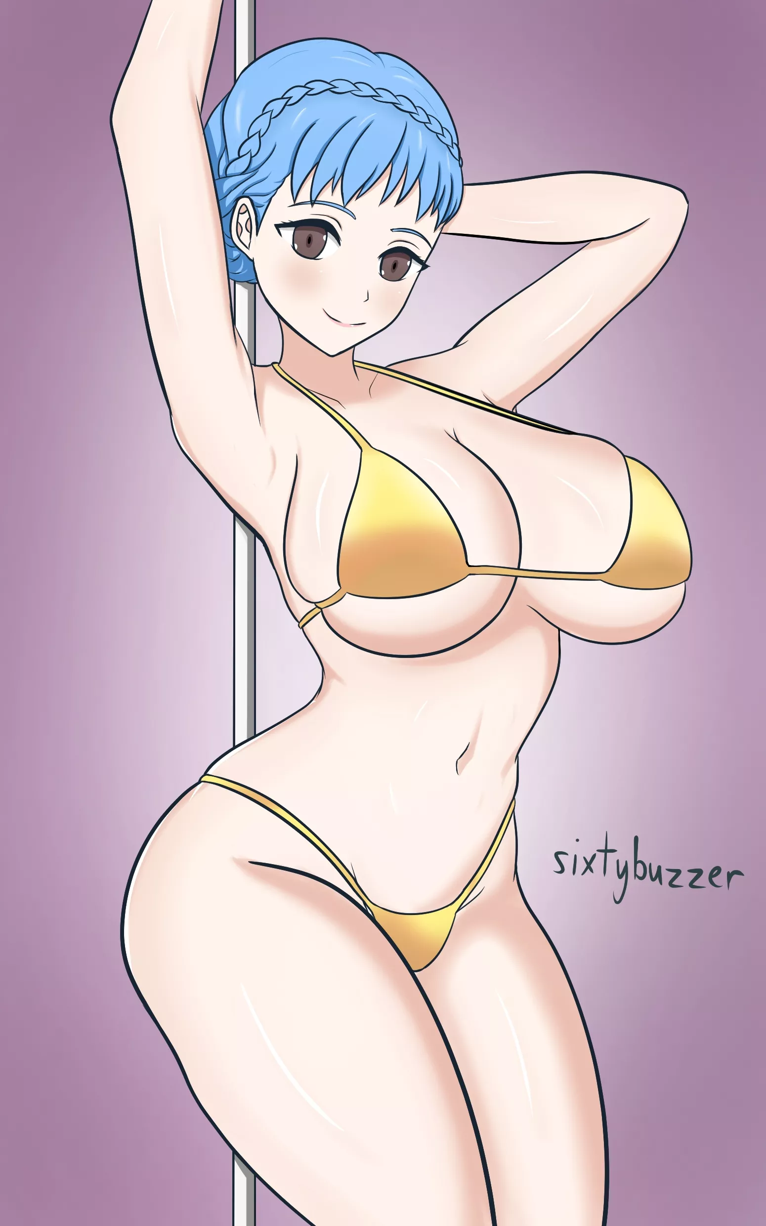 Gold bikini Marianne (OC) Gold bikini Marianne (OC)