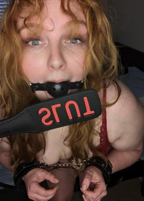 I love a kinky shoot 🤤 Who wants to help with the whips and paddles?