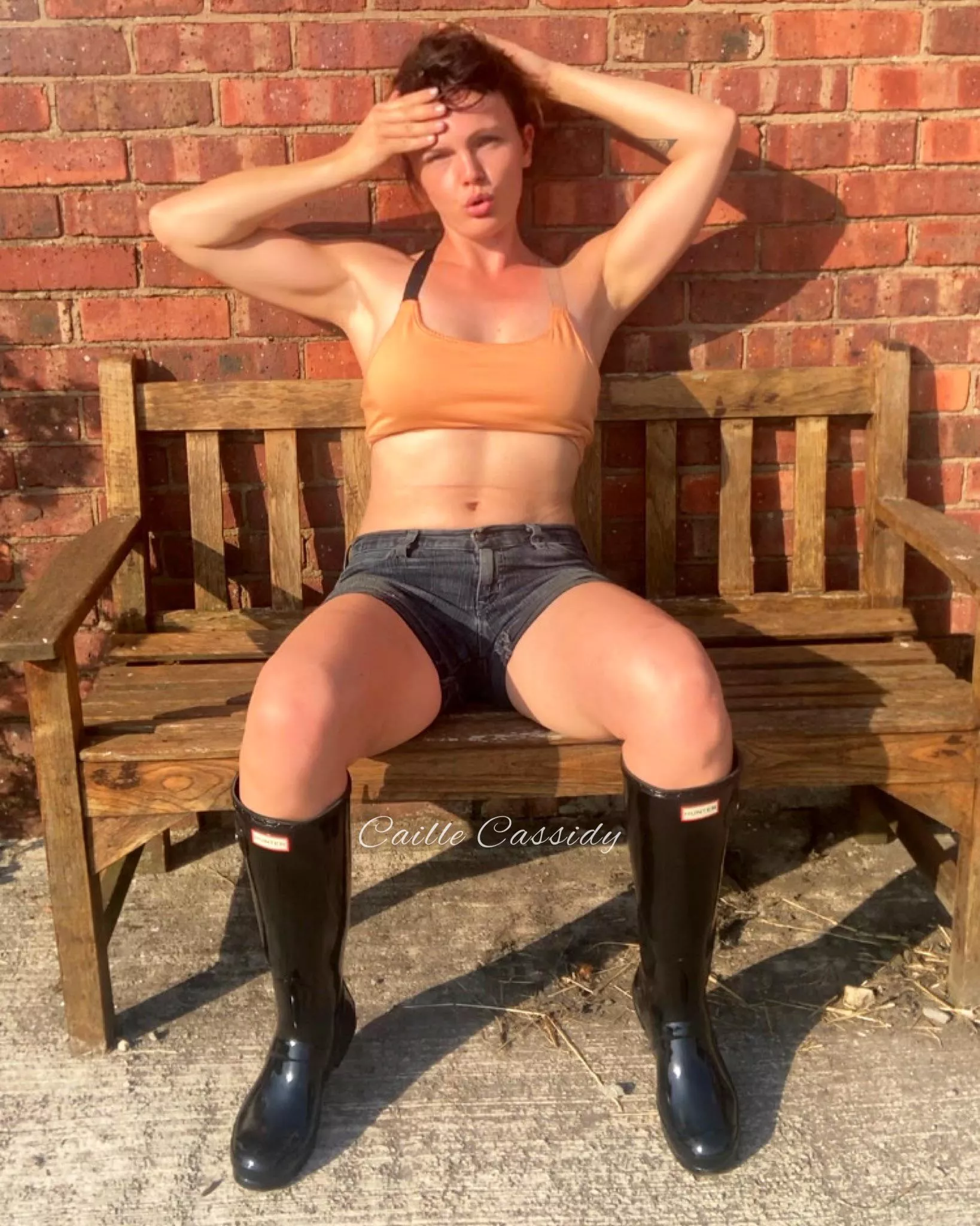 It’s never too hot for wellies