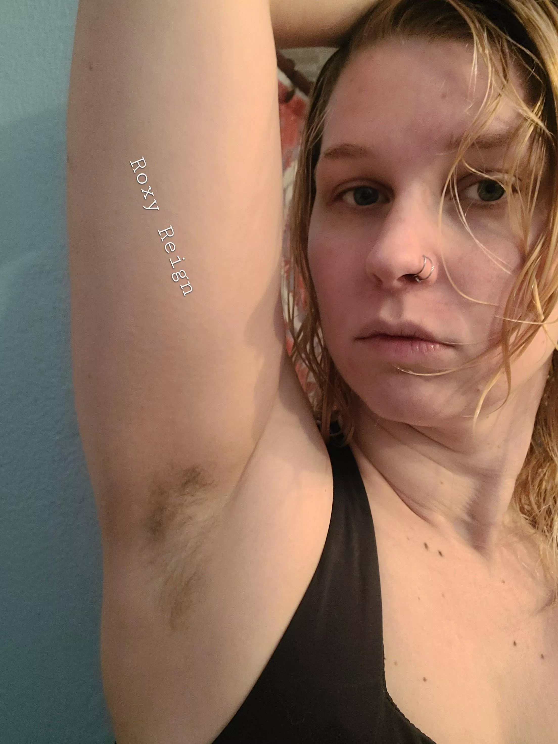 Just showered I'm thinking of going no deodorant today