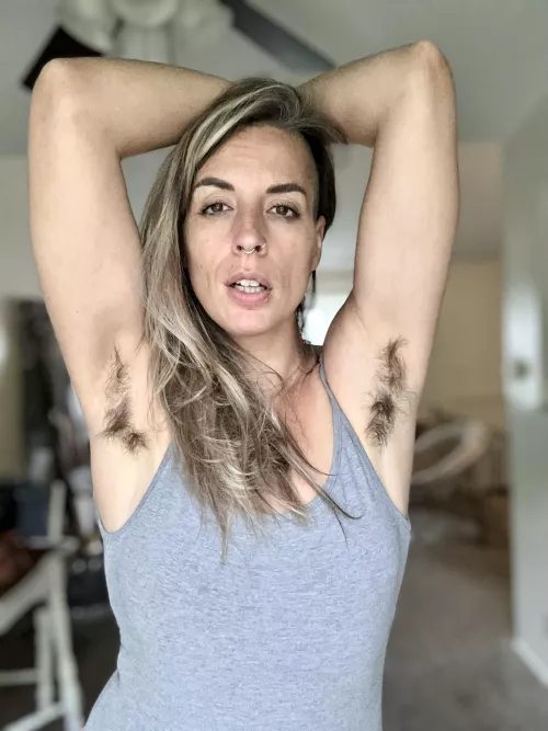 Like my pits? Come and get em.' Sniff? Lick? Fuck?