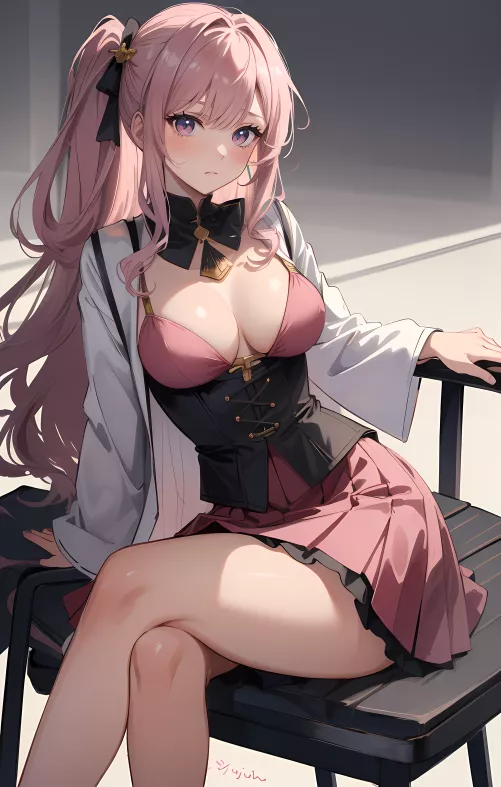 Matching Pink Outfit