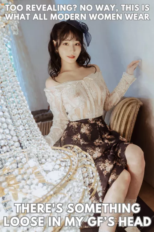 My girlfriend likes to wear see-through clothes these days