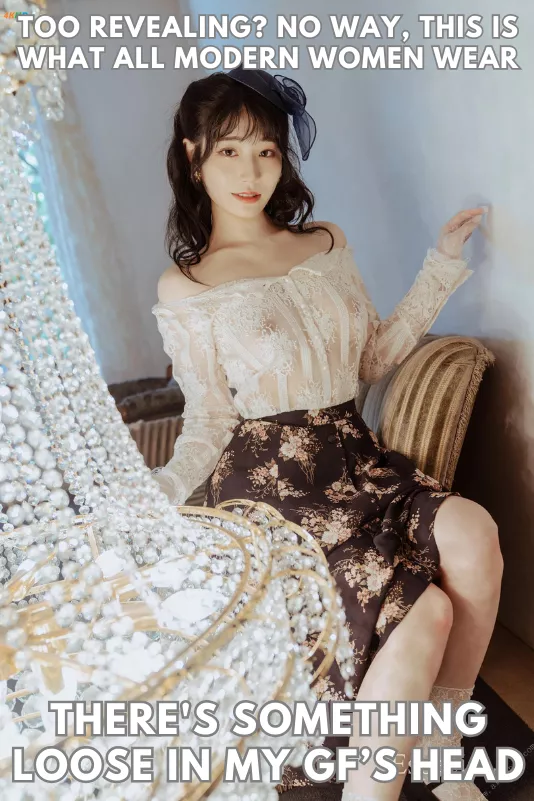 My girlfriend likes to wear see-through clothes these days