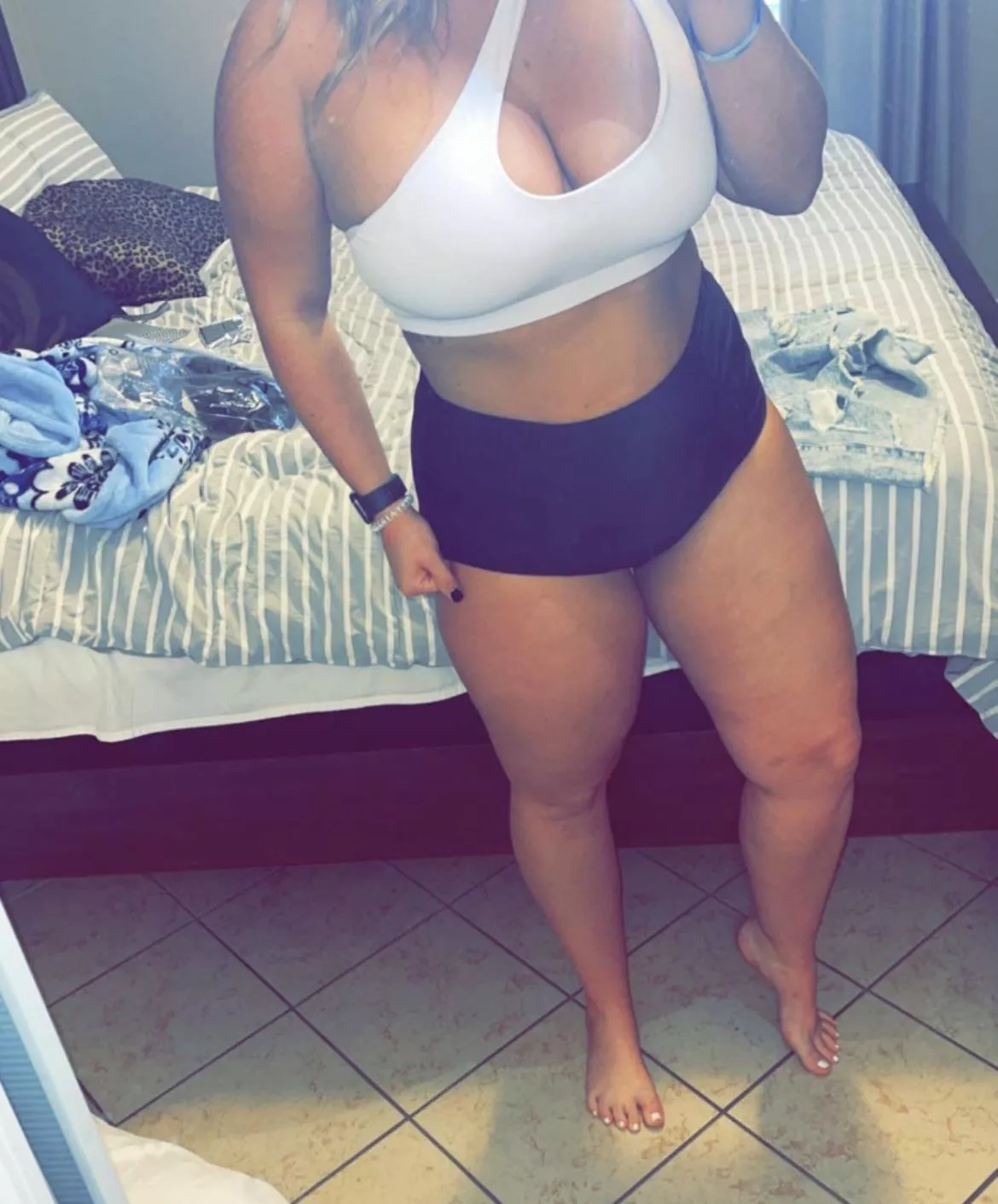 One tequila shot and I’ll take my top off!