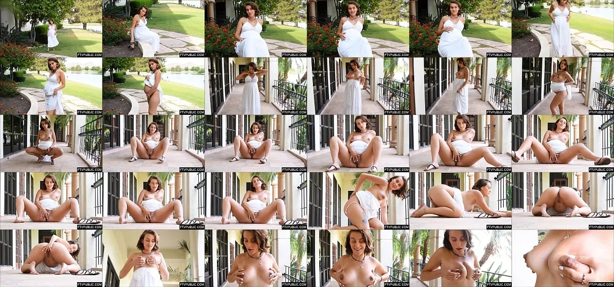 Pregnant public fingering