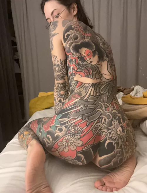 There’s a little tattoo free space don’t worry