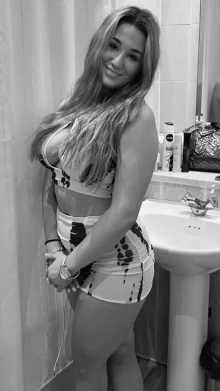 Who likes the look of this busty teen slut