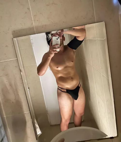 Will you strip me off even though I’m sweaty after workout?