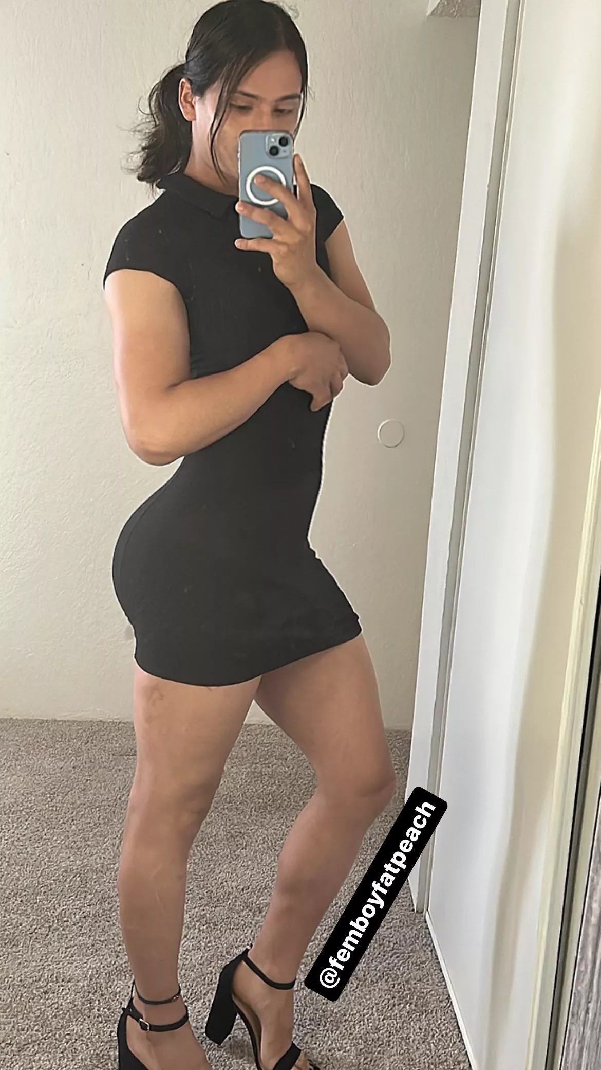 Working at a office, wearing this dress with no underwear