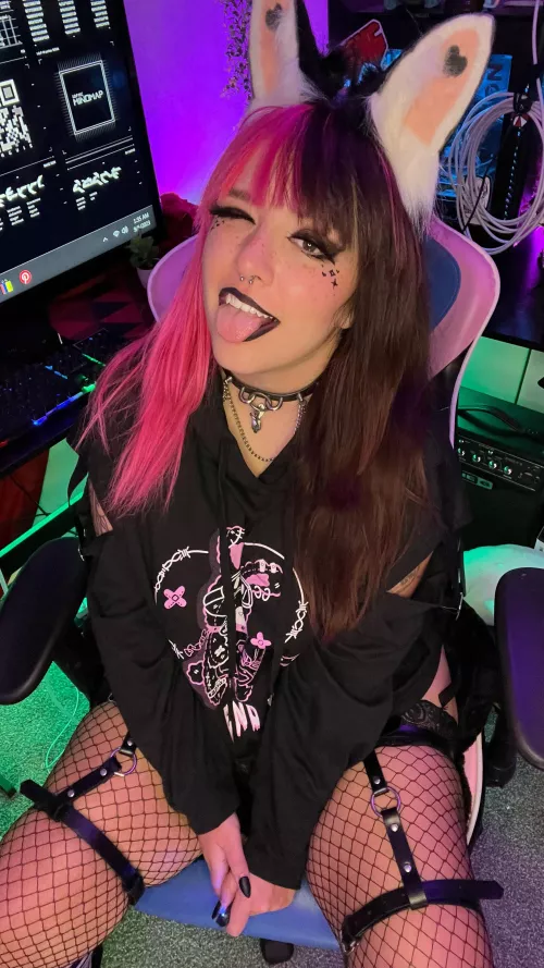 You know, my tongue makes for great target practice