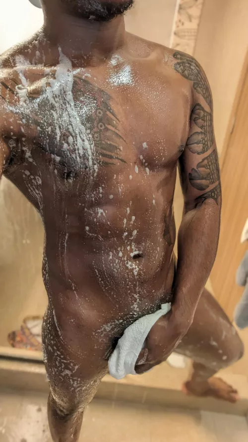 Enough space in here for one more... 😏🚿