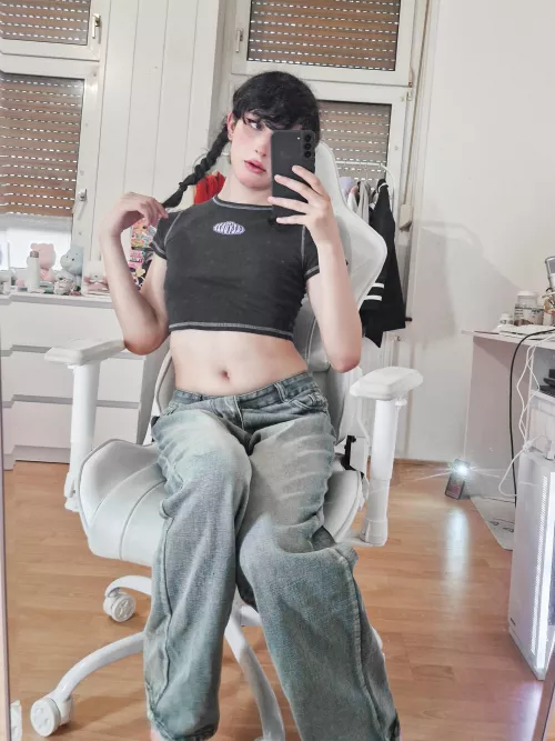 first reaction seeing me? :o