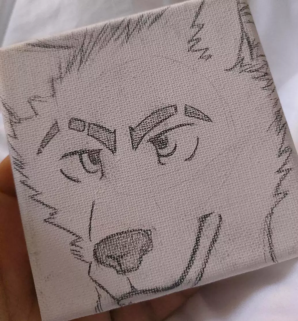 First time drawing on canvas