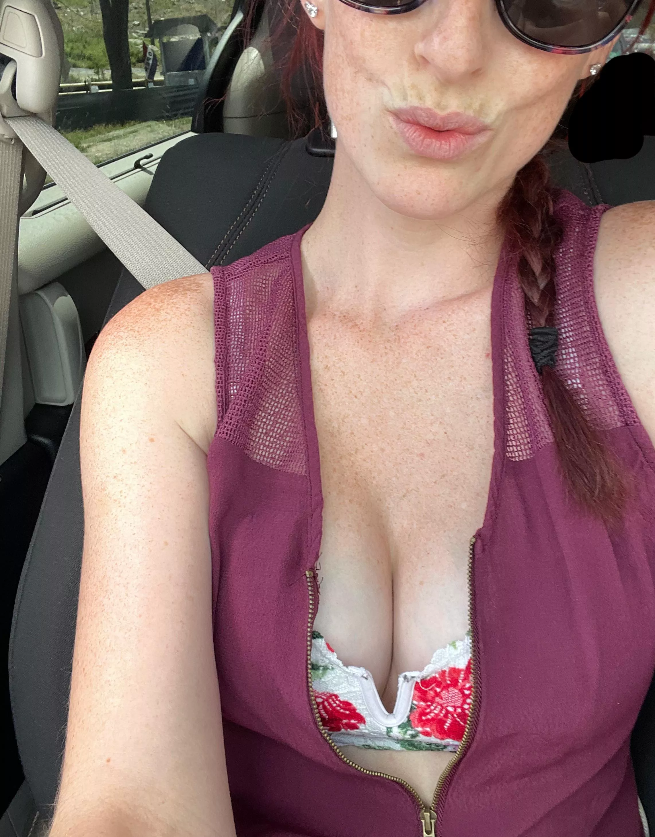 Freckles really shining today…