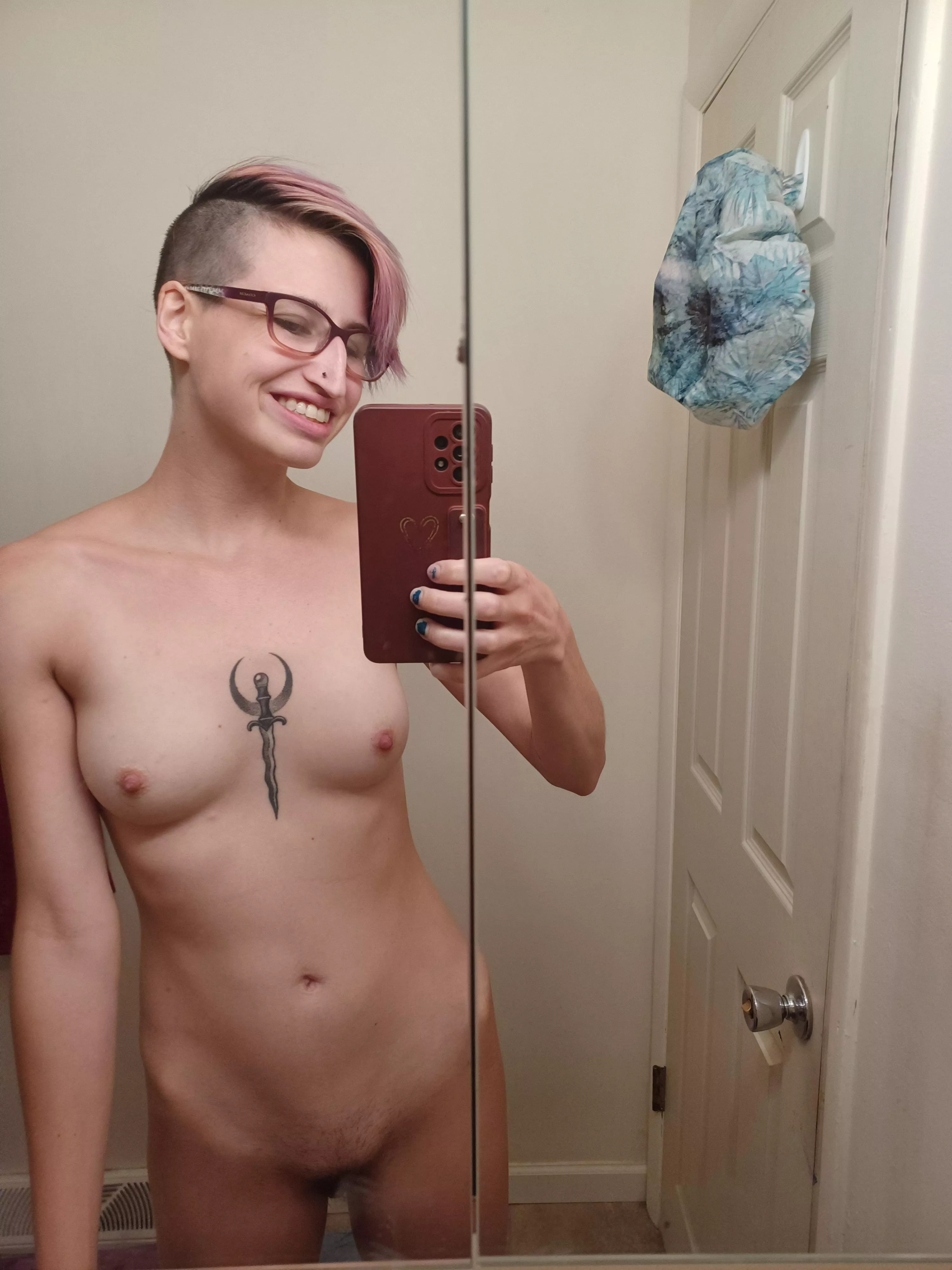 Grab me by the hair and make me watch while you fuck me?